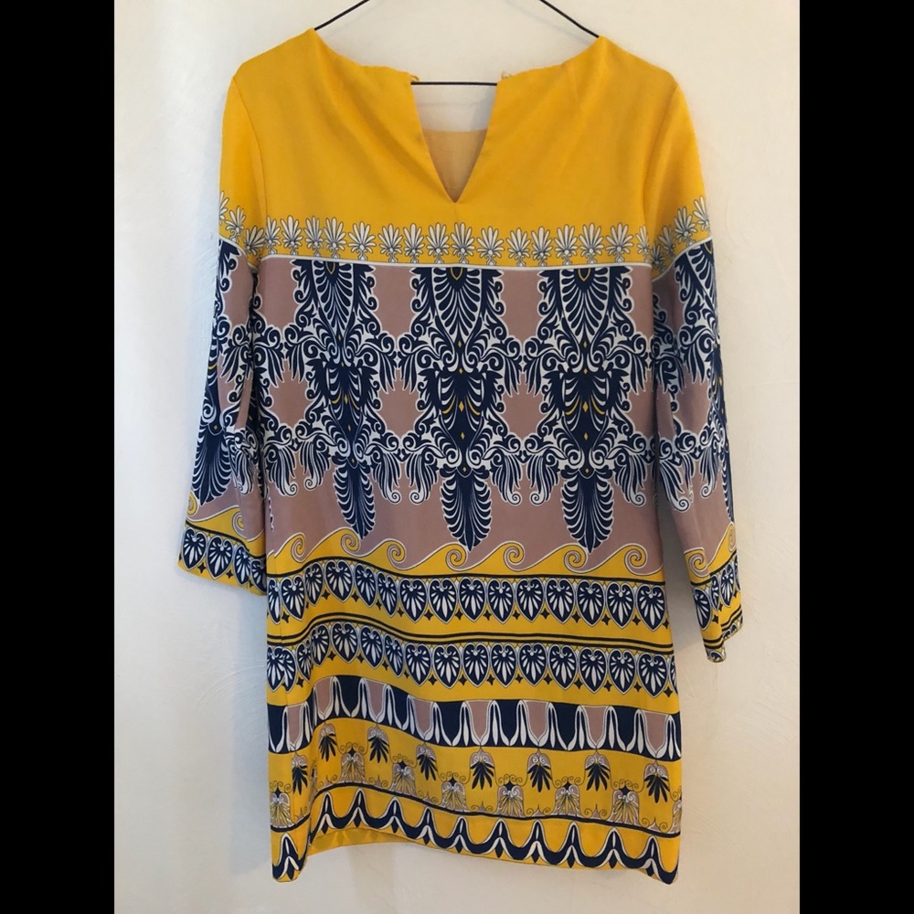 J. Crew scroll print dress - Picture 4 of 4
